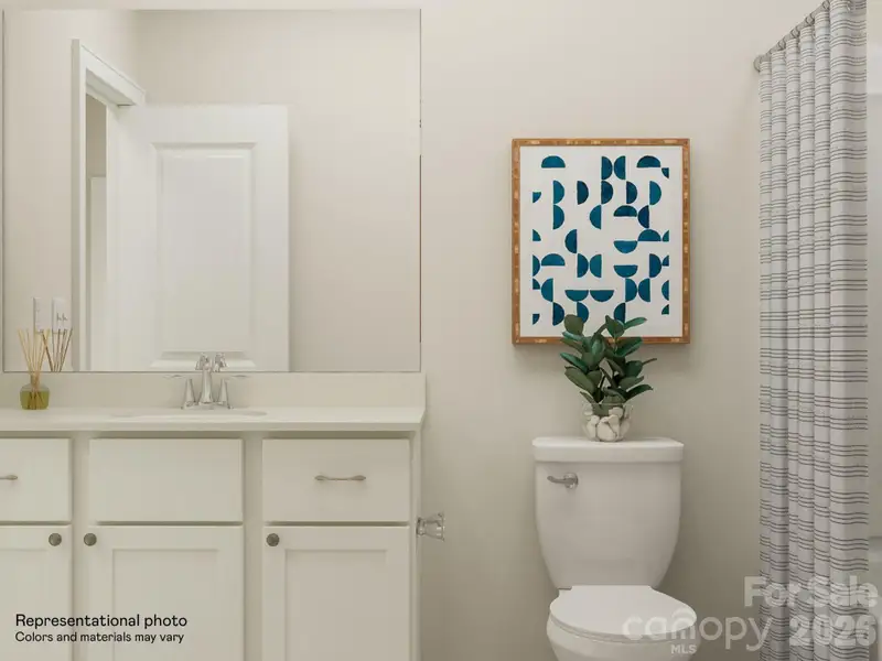 Furnished interior view inside a new home in The Vines, Charlotte (Image 11).