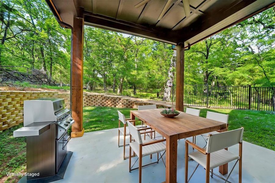 Exterior details and patio area of a home in , Mabank (Image 23). Exterior details and patio area of a home in , Mabank (Image 23).