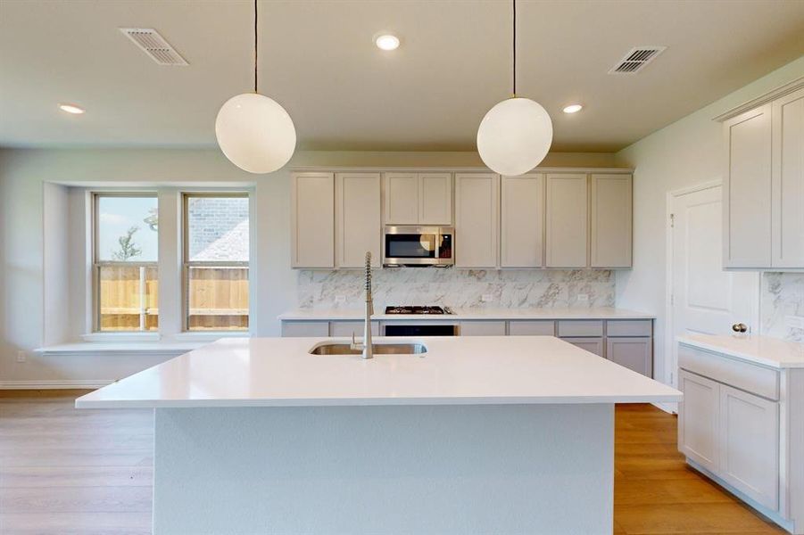 Furnished interior view inside a new home in Lilybrooke at Legacy Hills, Celina (Image 8).