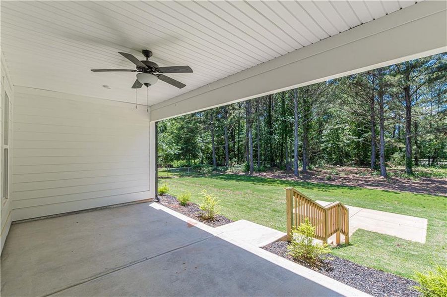 Exterior details and patio area of a home in , McDonough (Image 26).
