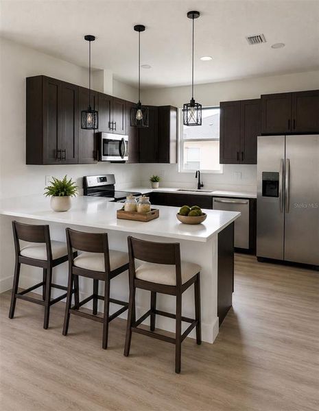 Furnished interior view inside a new home in , Spring Hill (Image 13).