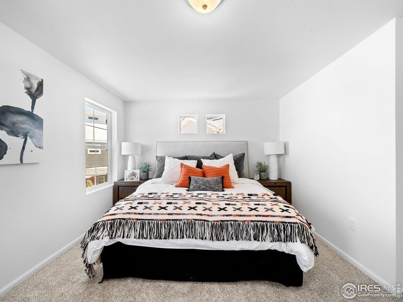 Furnished interior view inside a new home in , Johnstown (Image 9).