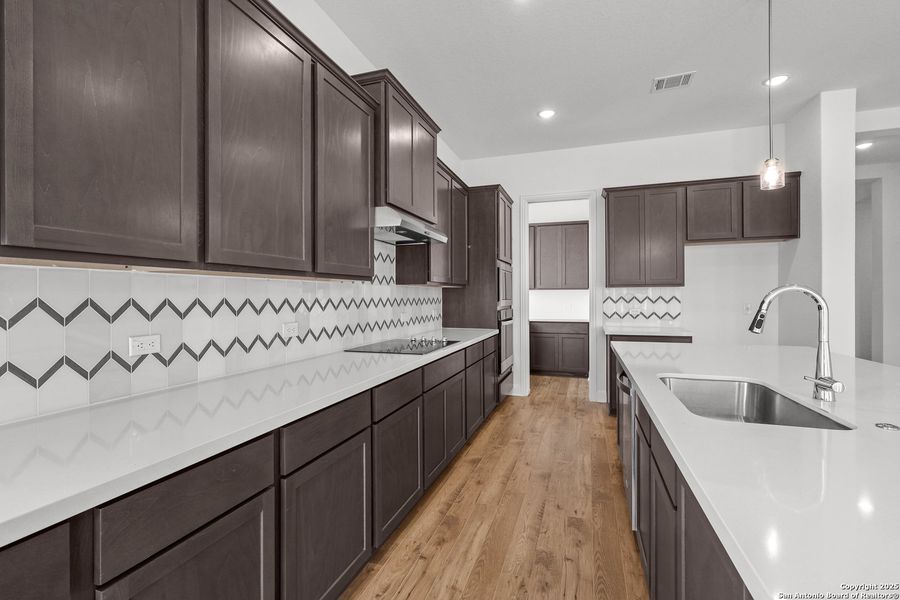 Furnished interior view inside a new home in Megan's Landing, Castroville (Image 8).