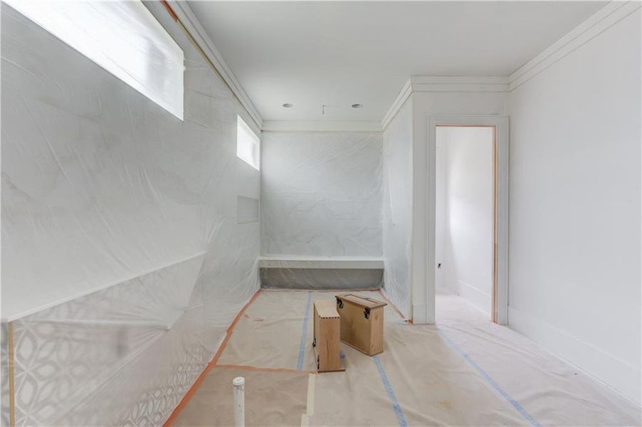 In-progress construction of a new home in , Buford, GA (Image 8).