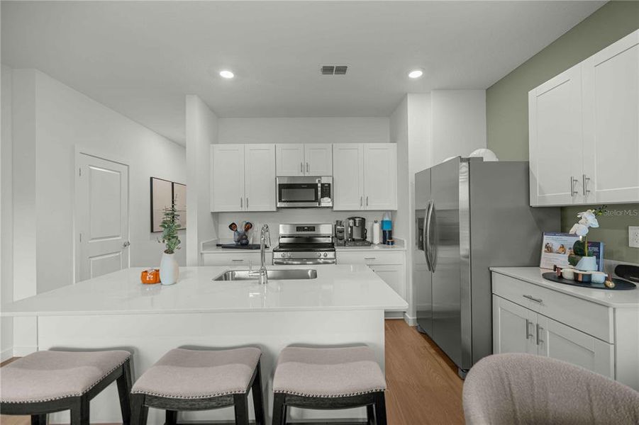 Furnished interior view inside a new home in , Ocala (Image 16).