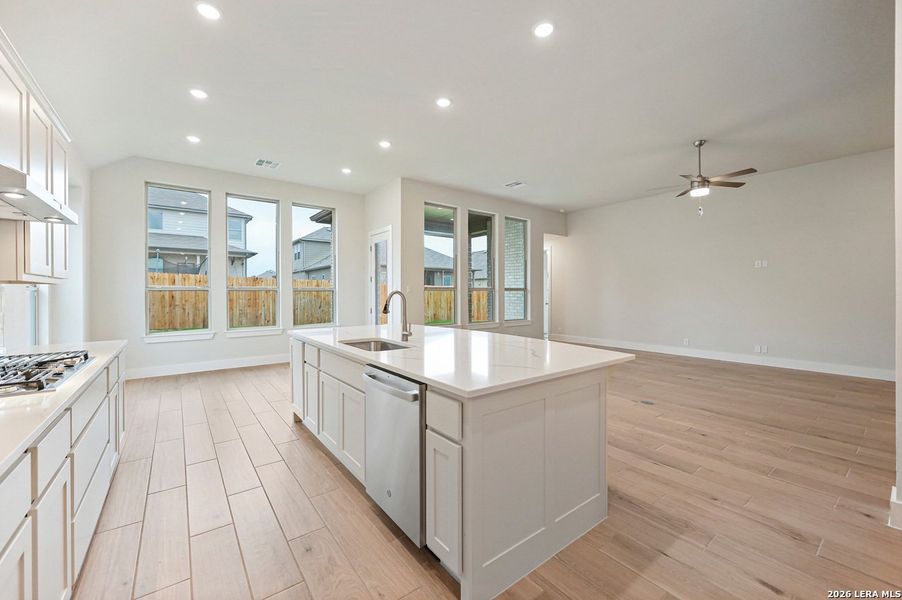 Furnished interior view inside a new home in Mont Blanc, Schertz (Image 7).
