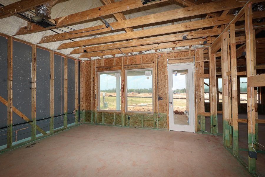 In-progress construction of a new home in Escondido - Terrace Collection, Magnolia, TX (Image 4).