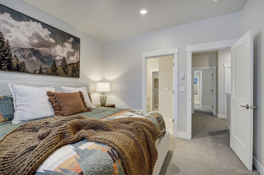 Model Home-not actual unit- primary bedroom