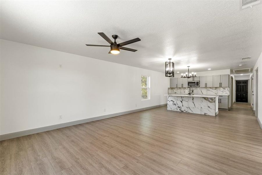 Dining area and the Kitchen