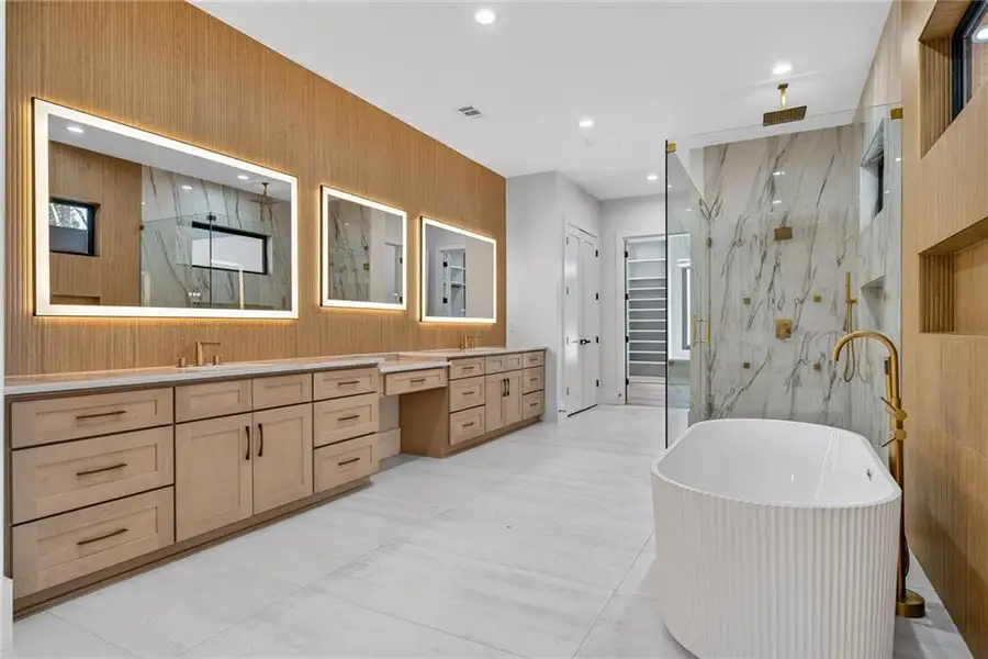 Furnished interior view inside a new home in , Lawrenceville (Image 6).
