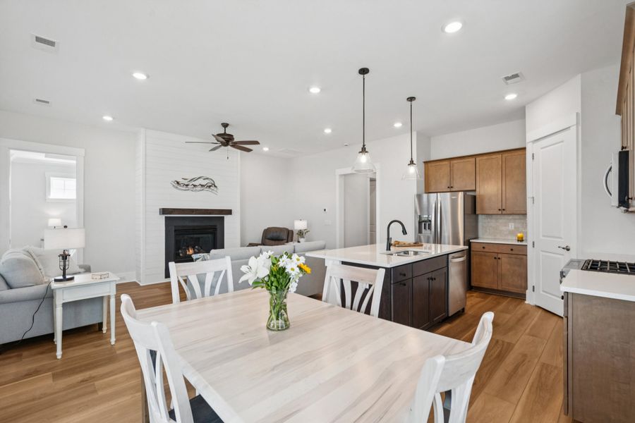 Furnished interior view inside a new home in , Summerville (Image 4).