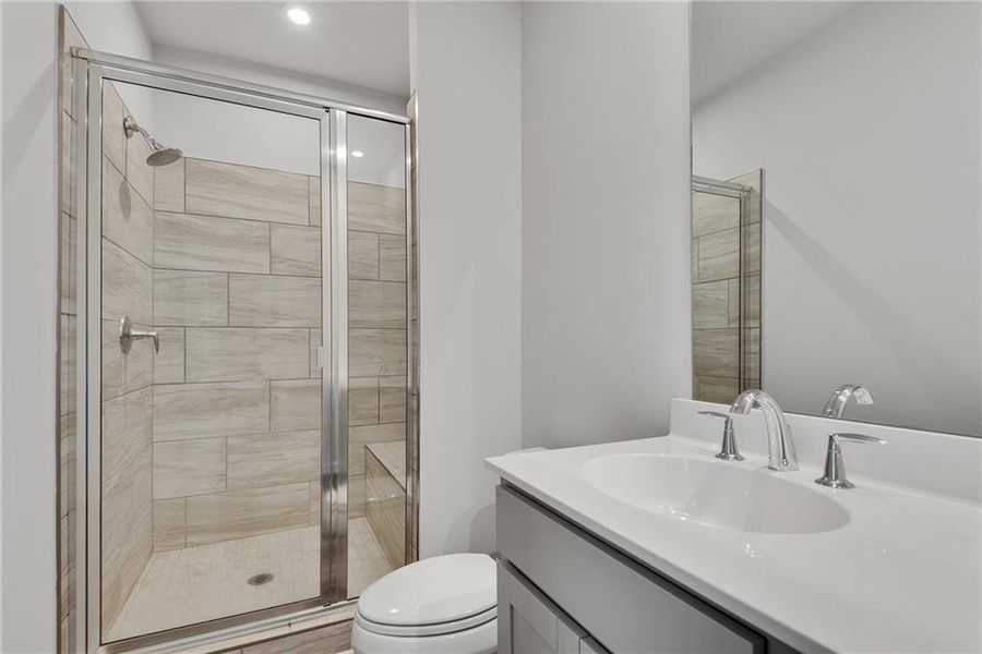 Furnished interior view inside a new home in Waverly at Buice Lake, Acworth (Image 9). Furnished interior view inside a new home in Waverly at Buice Lake, Acworth (Image 9).