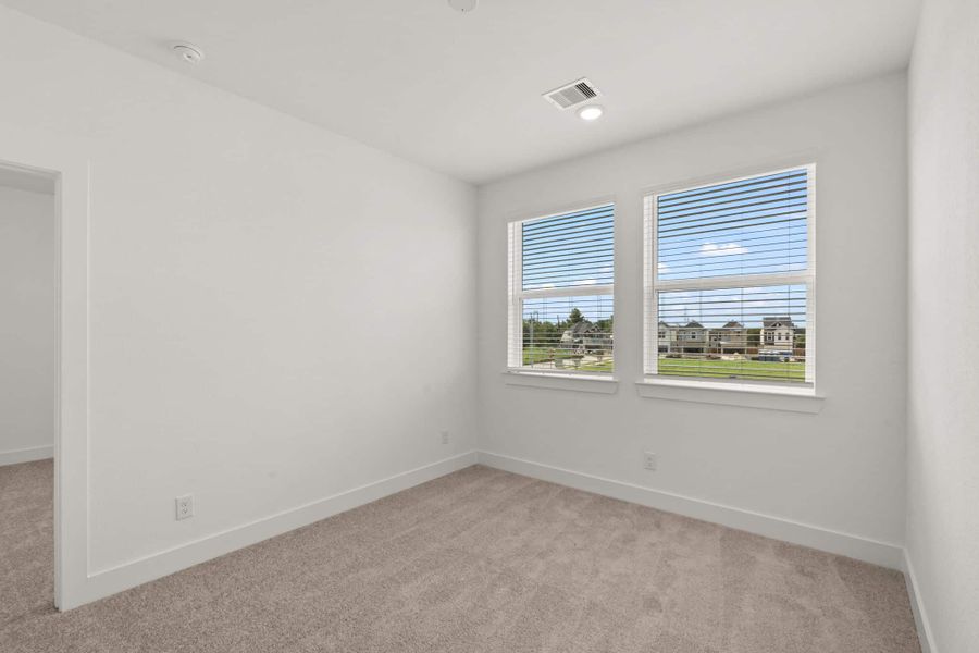 Spacious, unfurnished interior of a new home in Park Hill, Stafford (Image 39). Spacious, unfurnished interior of a new home in Park Hill, Stafford (Image 39).