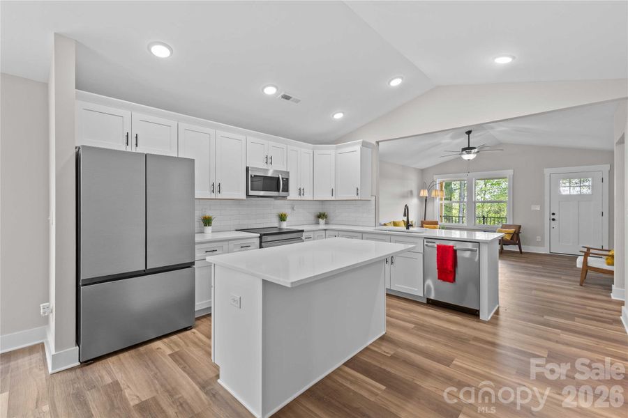 Furnished interior view inside a new home in , Lancaster (Image 12).