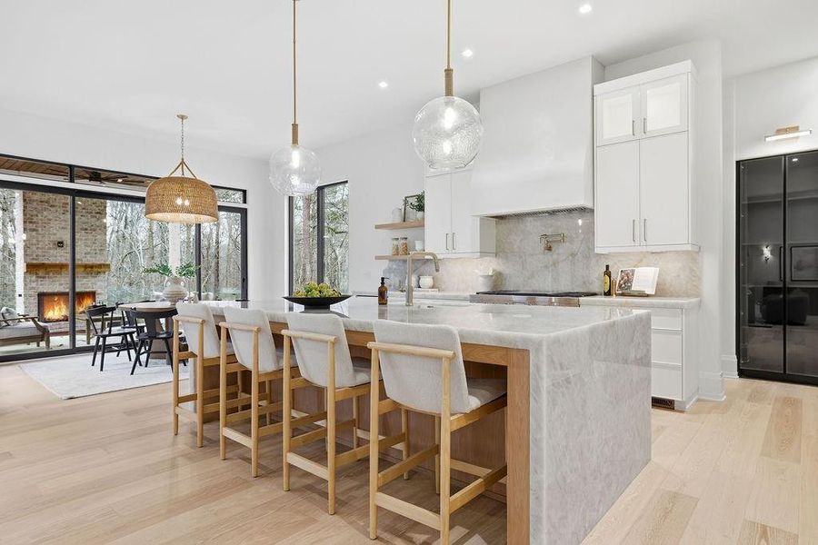Furnished interior view inside a new home in , Johns Creek (Image 16).