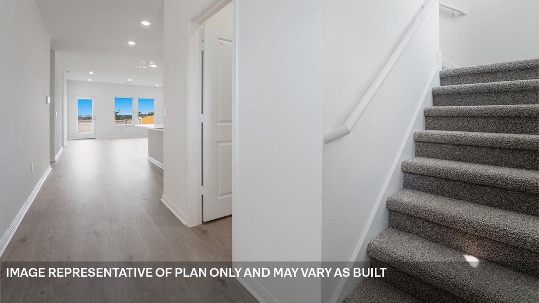 Spacious, unfurnished interior of a new home in Prairie Lakes, Buda (Image 9).