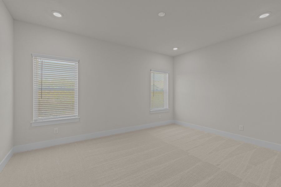 Representative unfurnished interior of a home built from the Fredericksburg by Beazer Homes in Highland Estates, San Antonio (Image 14). Representative unfurnished interior of a home built from the Fredericksburg by Beazer Homes in Highland Estates, San Antonio (Image 14).