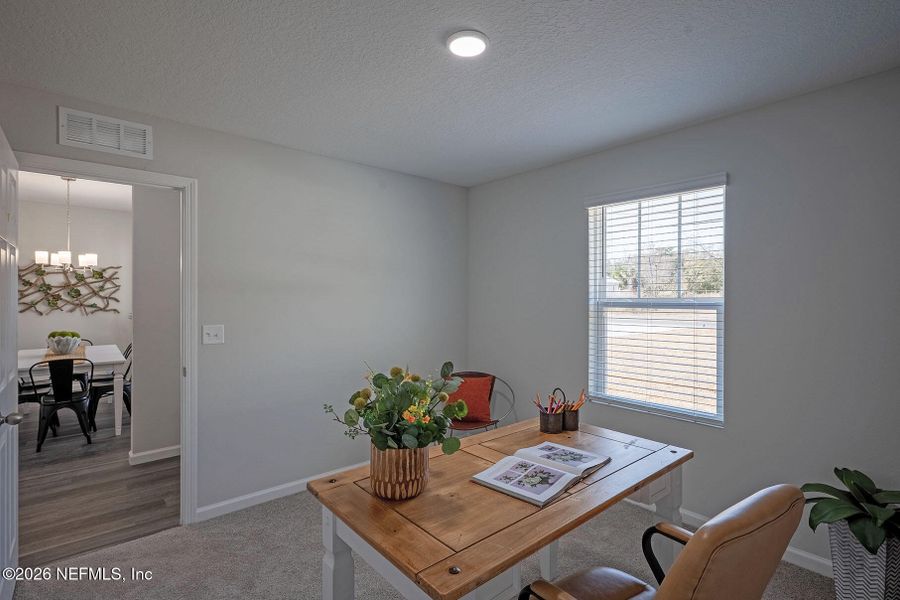 Furnished interior view inside a new home in , Jacksonville (Image 14).