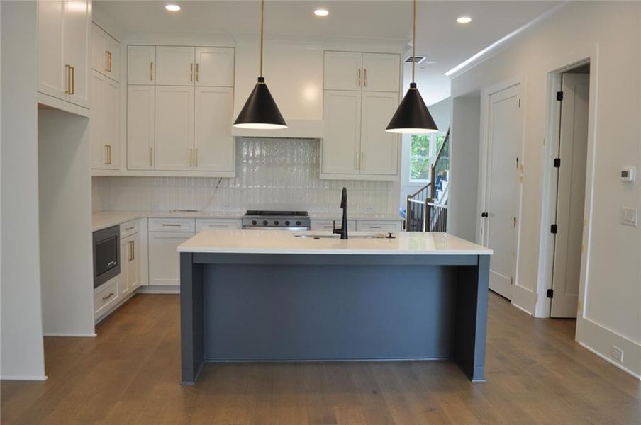 Furnished interior view inside a new home in , Marietta (Image 6). Furnished interior view inside a new home in , Marietta (Image 6).