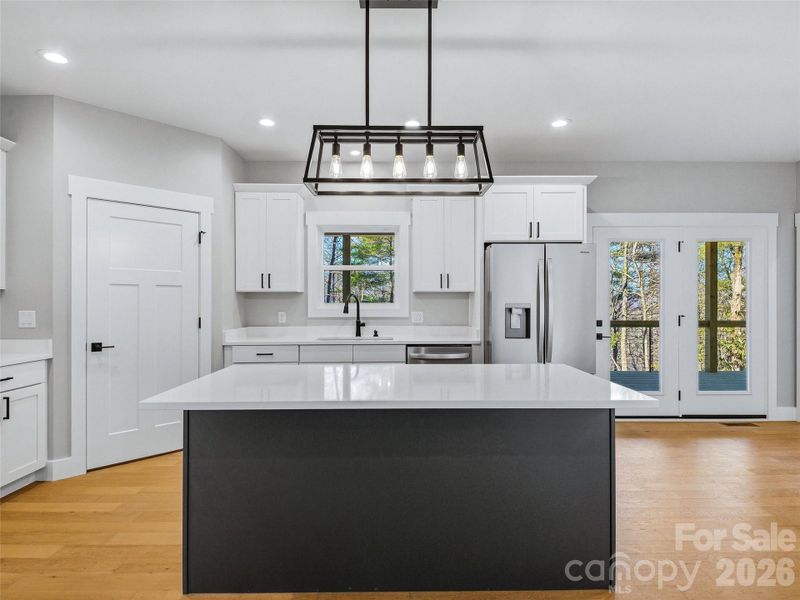 Furnished interior view inside a new home in , Hendersonville (Image 5).