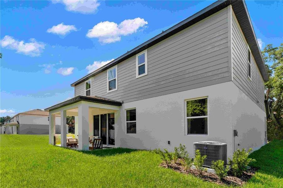 Exterior details and patio area of a home in Wekiva Springs Cove, Apopka (Image 3). Exterior details and patio area of a home in Wekiva Springs Cove, Apopka (Image 3).