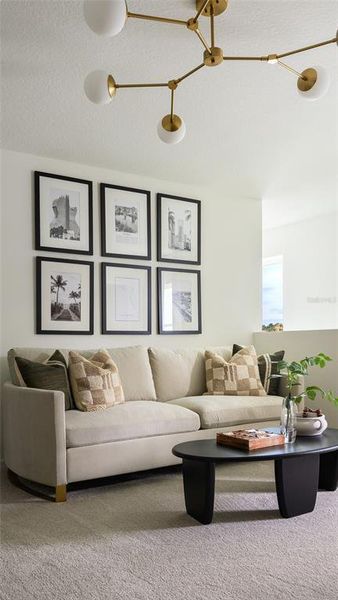 Furnished interior view inside a new home in Pasadena Ridge, Zephyrhills (Image 20).
