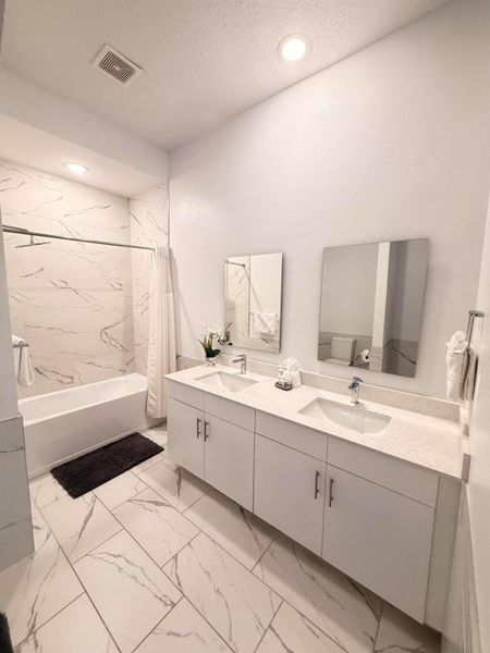 Furnished interior view inside a new home in , Davenport (Image 9). Furnished interior view inside a new home in , Davenport (Image 9).