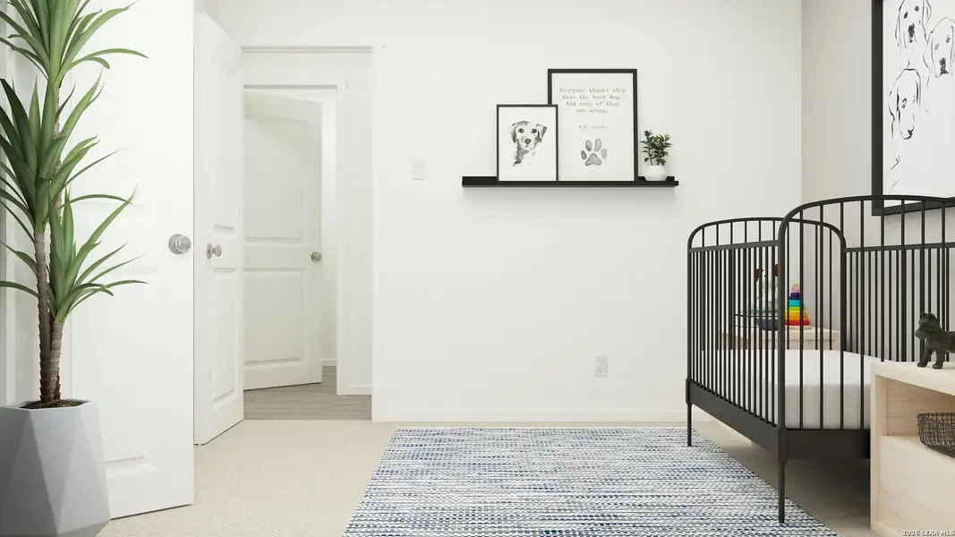 Furnished interior view inside a new home in Grace Gardens, San Antonio (Image 21).