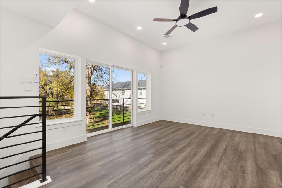 Spacious, unfurnished interior of a new home in , Houston (Image 18). Spacious, unfurnished interior of a new home in , Houston (Image 18).