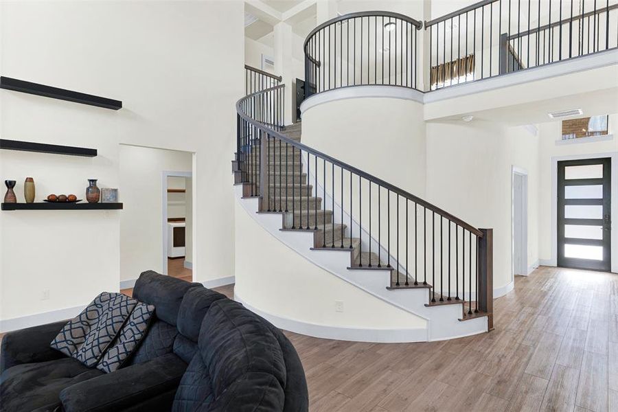 Furnished interior view inside a new home in , Celina (Image 16). Furnished interior view inside a new home in , Celina (Image 16).