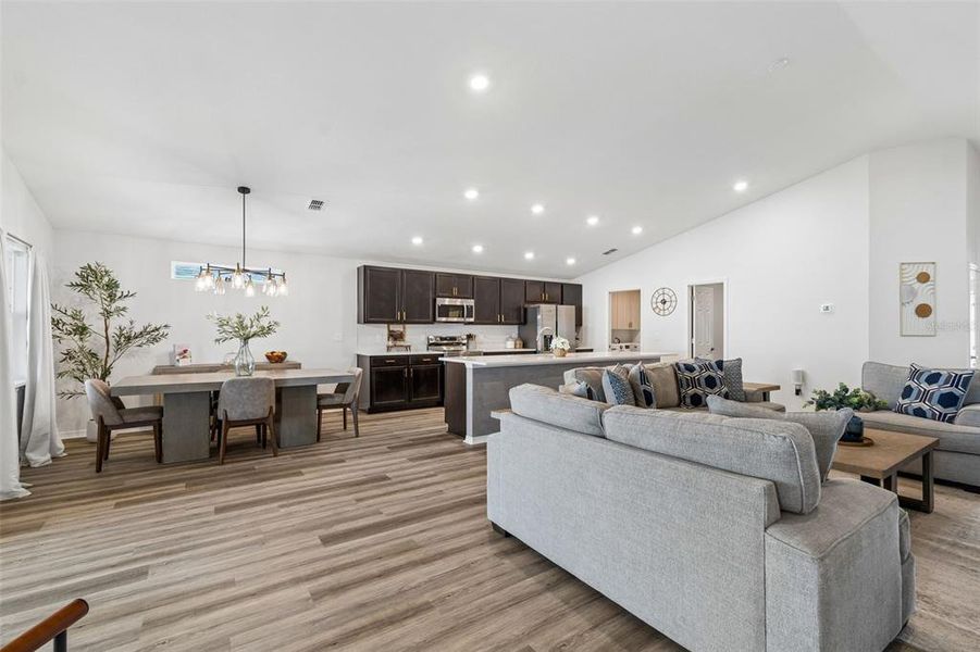 Furnished interior view inside a new home in , Zephyrhills (Image 63).