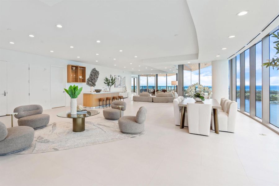 Furnished interior view inside a new home in , West Palm Beach (Image 17). Furnished interior view inside a new home in , West Palm Beach (Image 17).