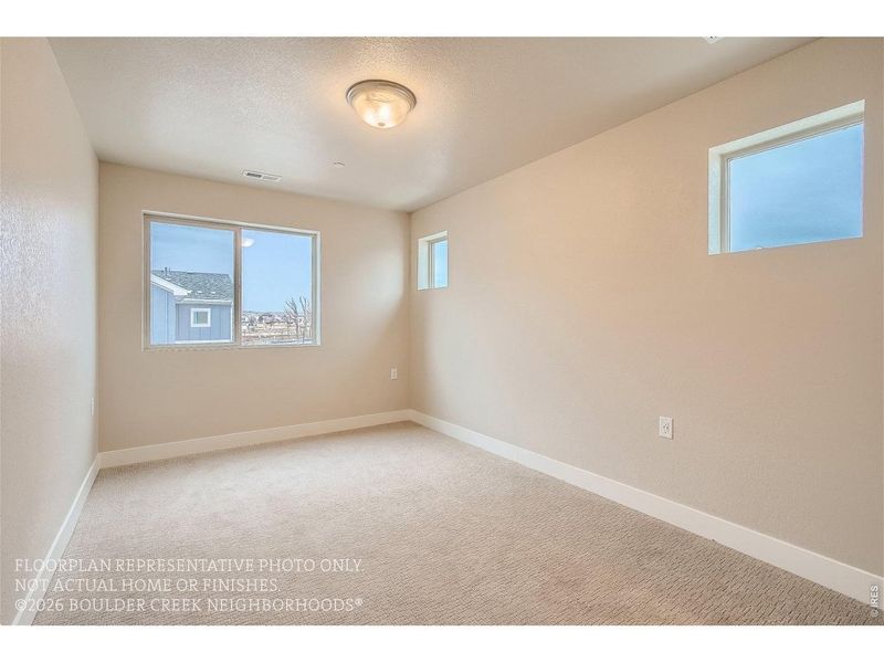 Spacious, unfurnished interior of a new home in , Boulder (Image 25).