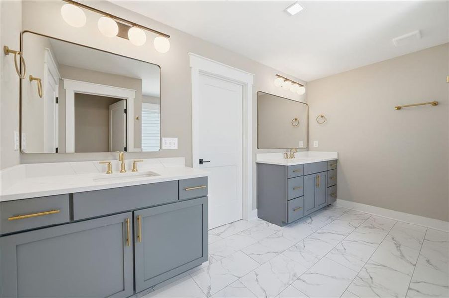 Furnished interior view inside a new home in , Canton (Image 19).