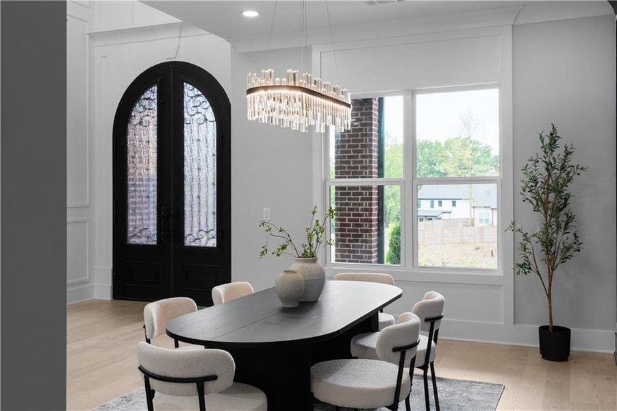 Furnished interior view inside a new home in , Buford (Image 73). Furnished interior view inside a new home in , Buford (Image 73).