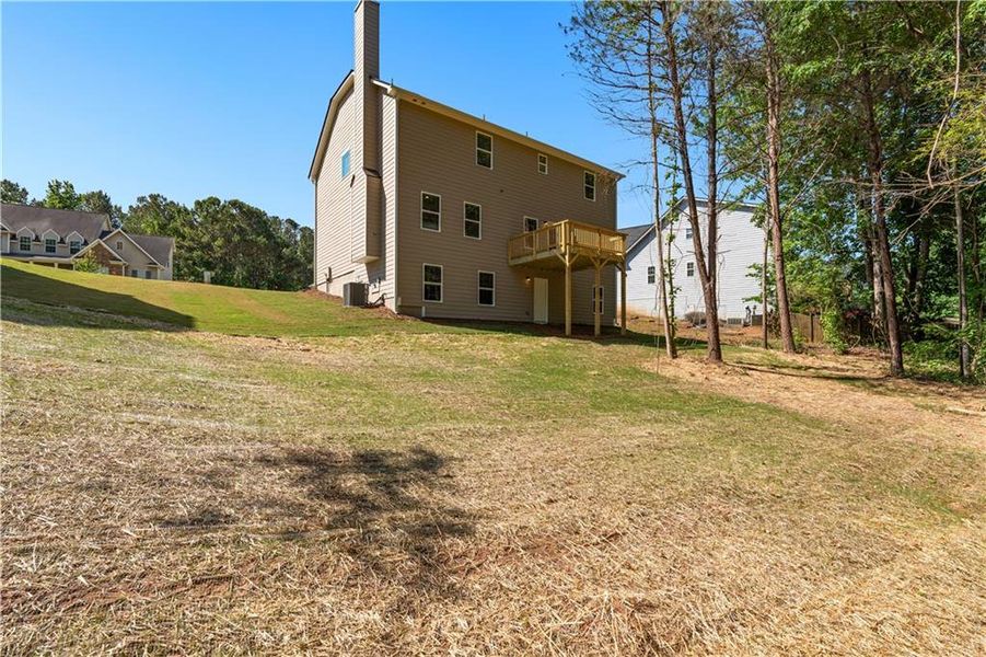 Exterior details and patio area of a home in , Newnan (Image 24).