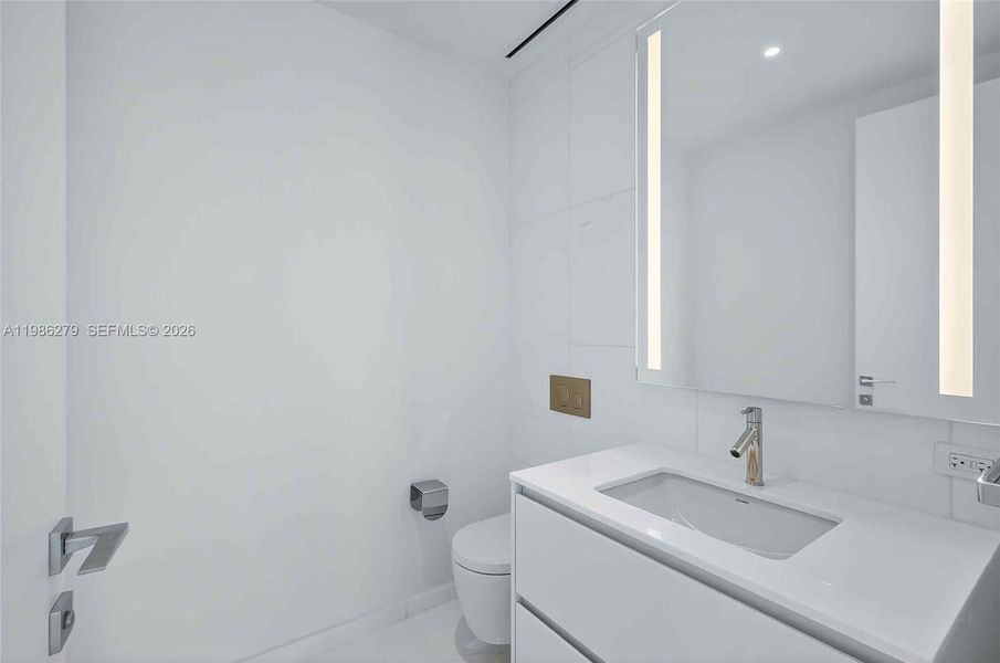 Furnished interior view inside a new home in Aston Martin Residences, Miami (Image 17). Furnished interior view inside a new home in Aston Martin Residences, Miami (Image 17).