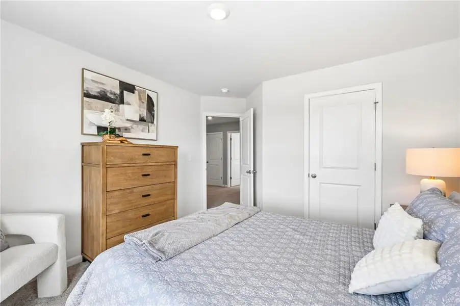 Furnished interior view inside a new home in The Hills at Cedar Creek, Winder (Image 27).