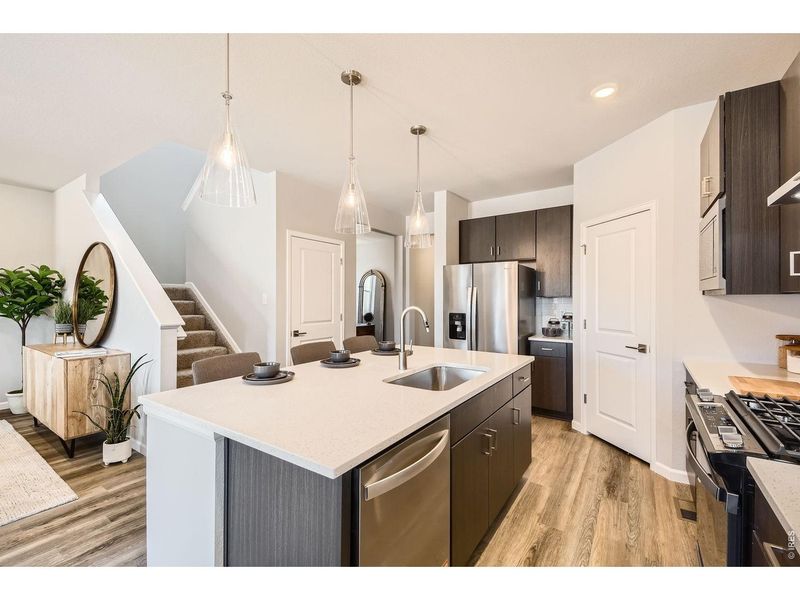 Furnished interior view inside a new home in Waterfield, Fort Collins (Image 16).