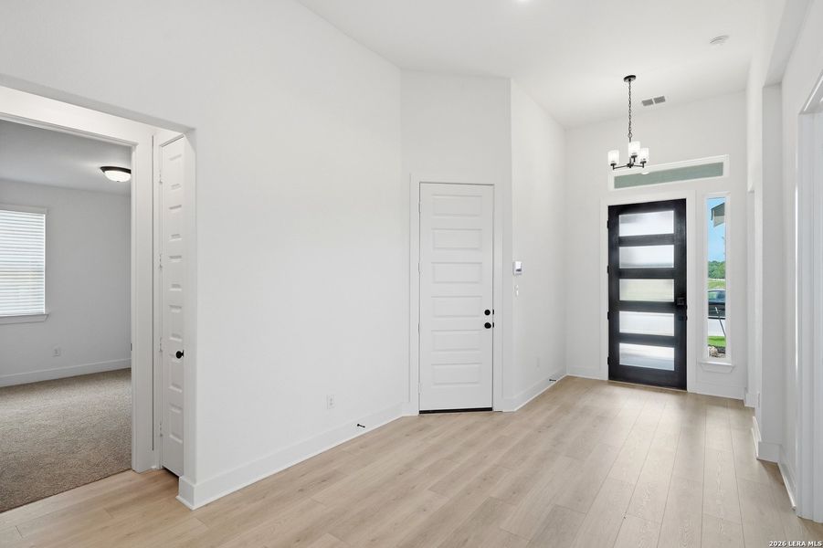 Spacious, unfurnished interior of a new home in Alsatian Oaks, Castroville (Image 38). Spacious, unfurnished interior of a new home in Alsatian Oaks, Castroville (Image 38).