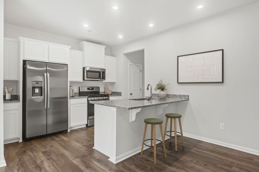 Representative furnished interior of a home built from the The Coles by Stanley Martin Homes in Bridgeport Single Family Homes, Greenville (Image 11).