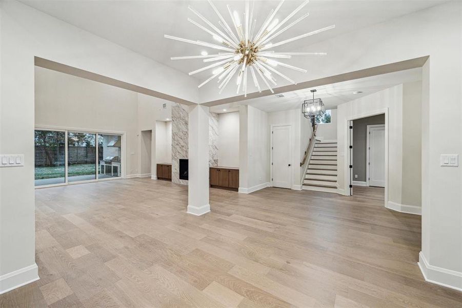 View from Formal Dining into Living Room