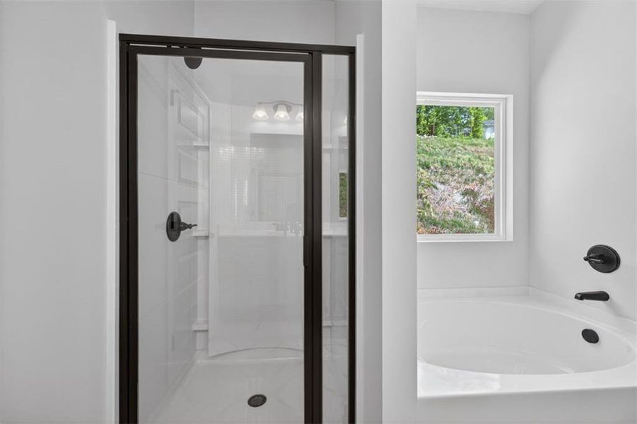 Close-up of interior finishes inside a home in Varnell Preserve, Dalton (Image 12).