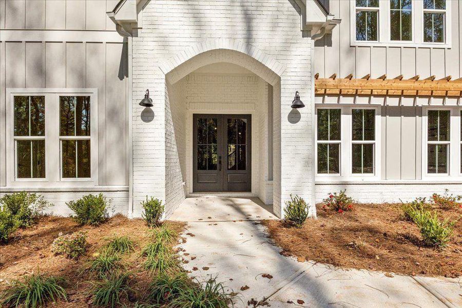 Exterior details and patio area of a home in , Cumming (Image 3).
