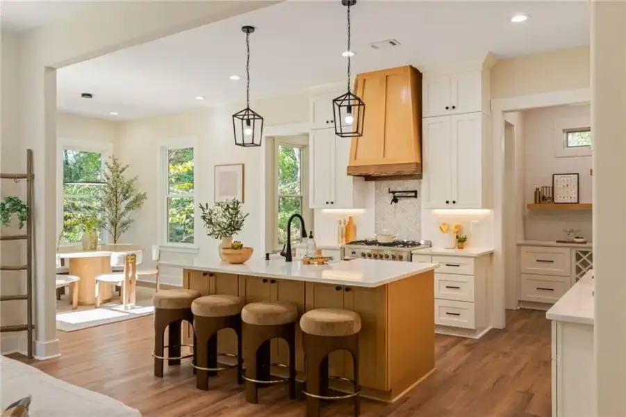 Furnished interior view inside a new home in , Snellville (Image 9). Furnished interior view inside a new home in , Snellville (Image 9).