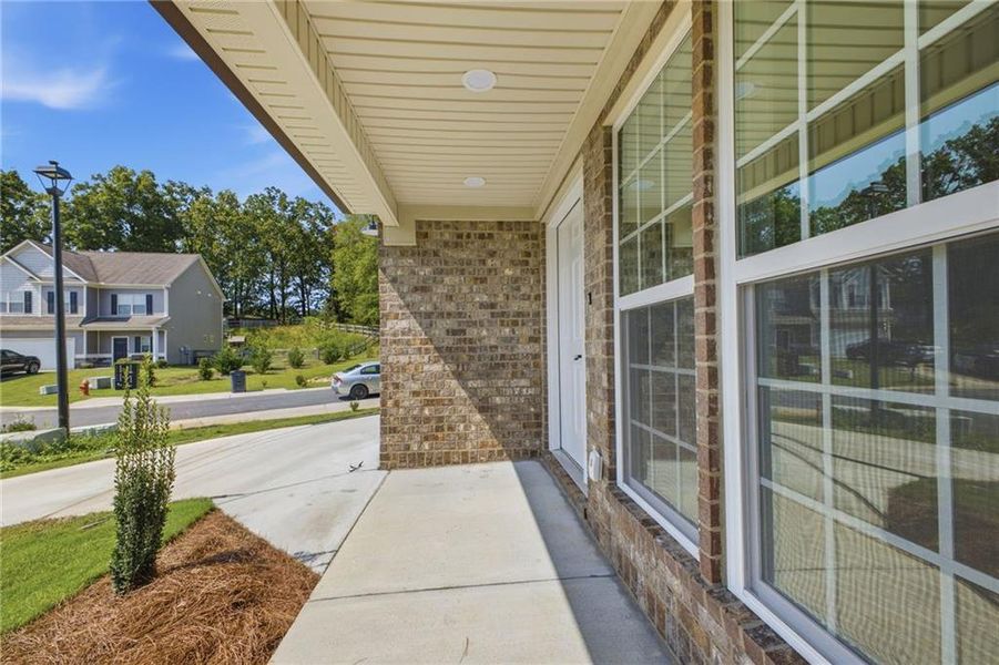 Exterior details and patio area of a home in , Calhoun (Image 29). Exterior details and patio area of a home in , Calhoun (Image 29).