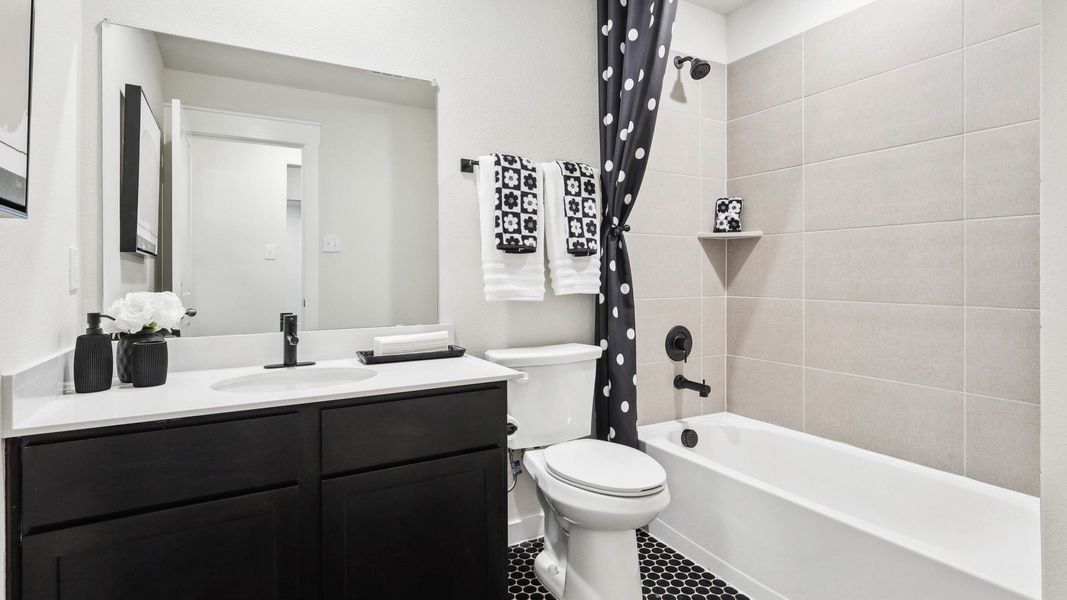 Representative furnished interior of a home built from the Paramount by DRB Homes in Morningside, Josephine (Image 17).