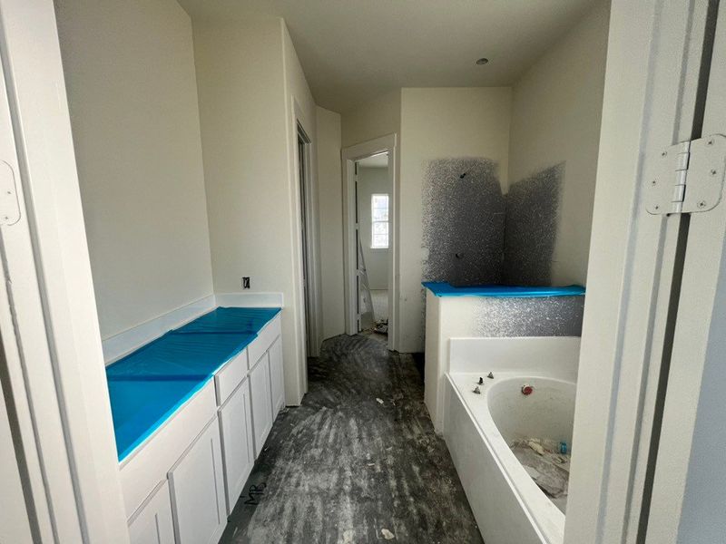 In-progress construction of a new home in Eagle Ridge Estates, Weatherford, TX (Image 7).