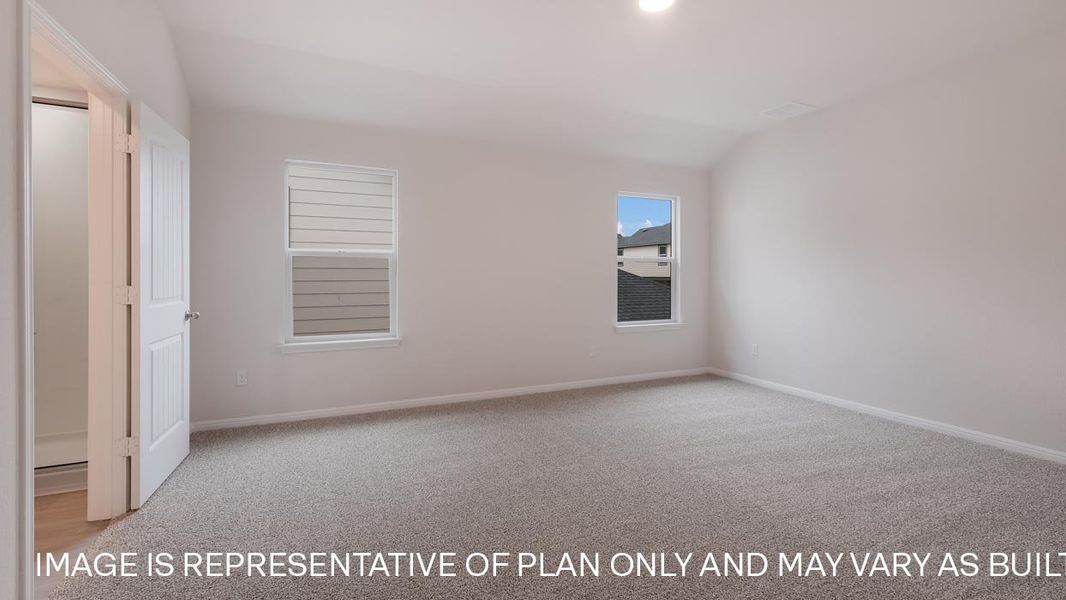 Spacious, unfurnished interior of a new home in Bar W Ranch, Leander (Image 13). Spacious, unfurnished interior of a new home in Bar W Ranch, Leander (Image 13).