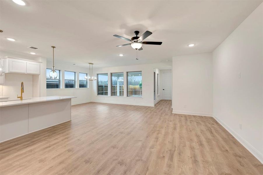 Spacious, unfurnished interior of a new home in Karis - Village Series, Crowley (Image 20).